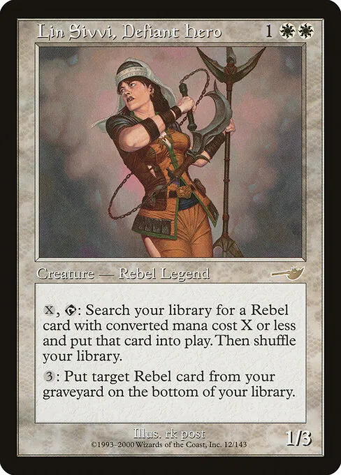 Lin Sivvi, Defiant Hero 012/143