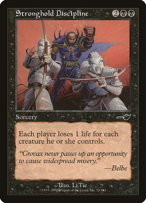 Stronghold Discipline 073/143