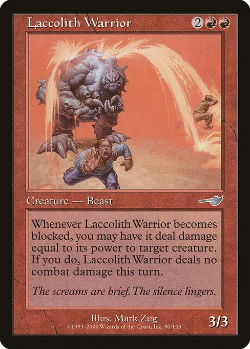 Laccolith Warrior 090/143