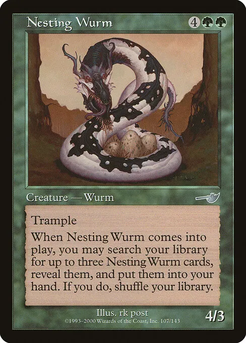 Nesting Wurm 107/143