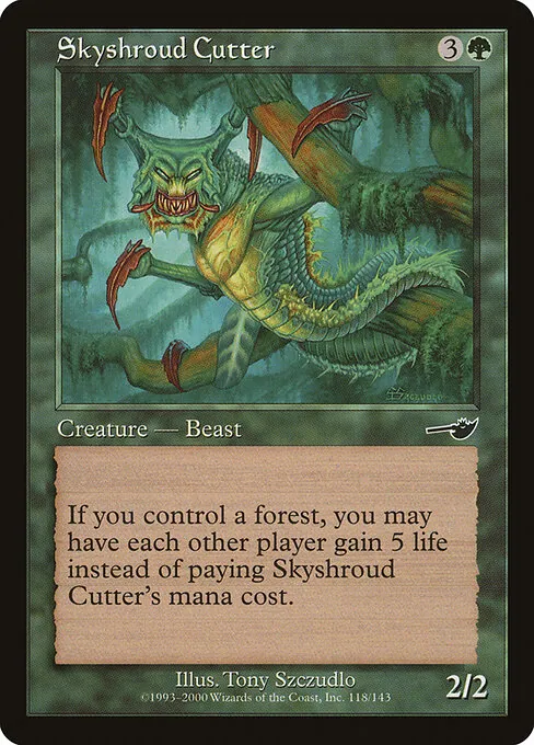 Skyshroud Cutter 118/143