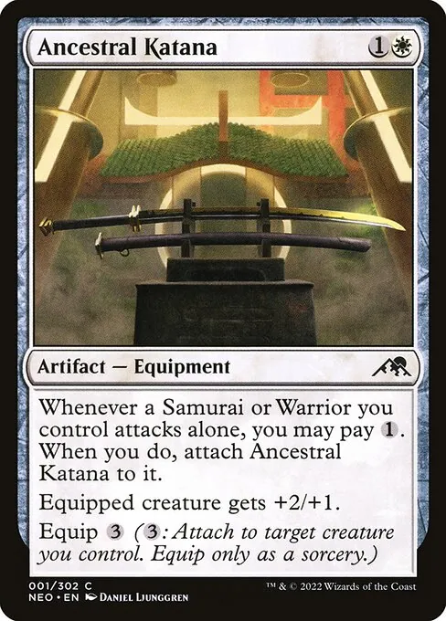 Ancestral Katana 001/302