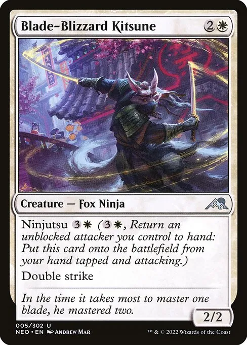 Blade-Blizzard Kitsune 005/302