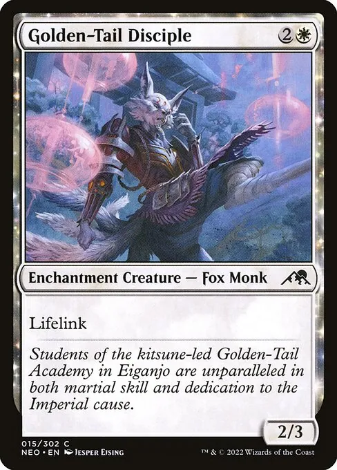 Golden-Tail Disciple 015/302