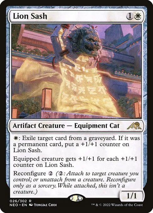 Lion Sash 026/302