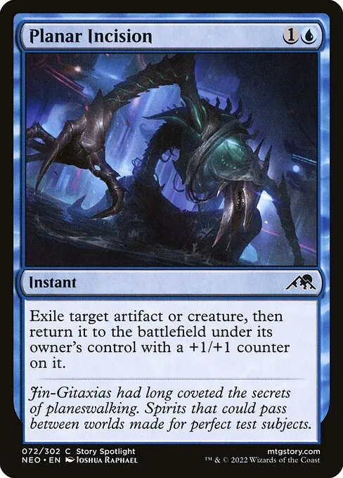 Planar Incision 072/302