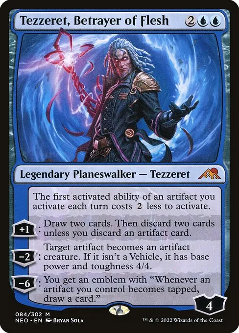 Tezzeret, Betrayer of Flesh 084/302