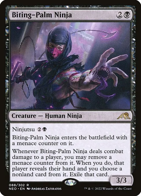 Biting-Palm Ninja 088/302