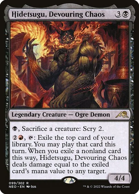 Hidetsugu, Devouring Chaos 099/302
