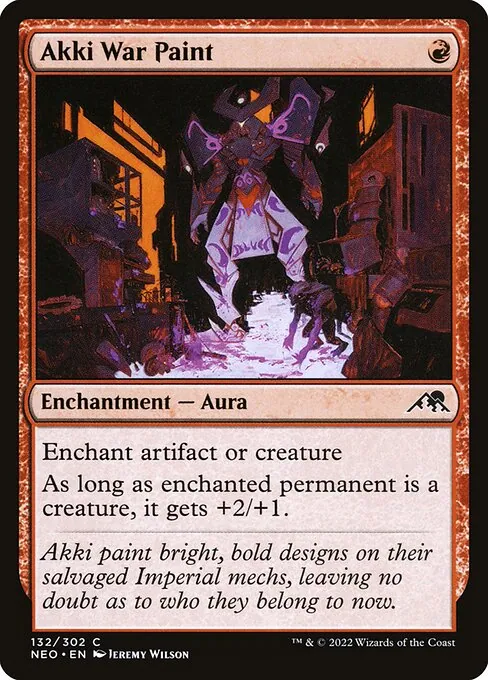 Akki War Paint 132/302