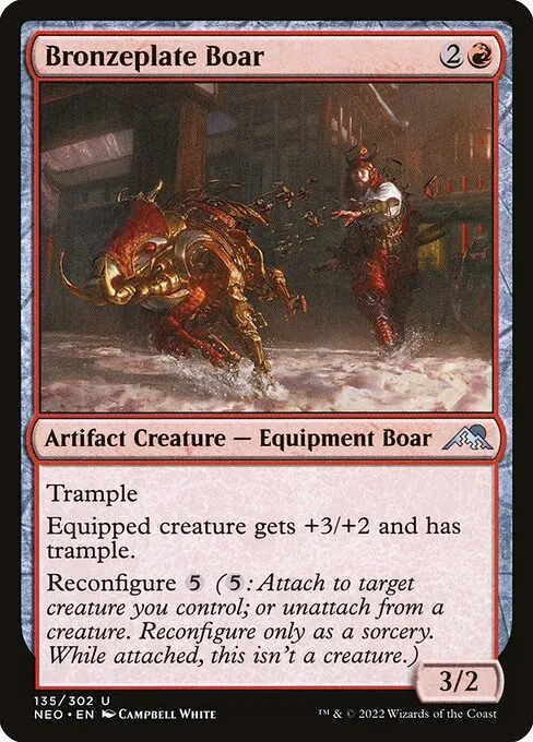 Bronzeplate Boar 135/302