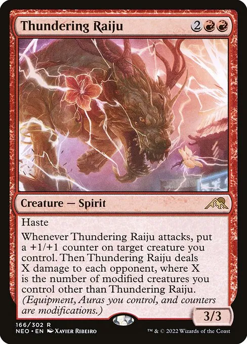 Thundering Raiju 166/302