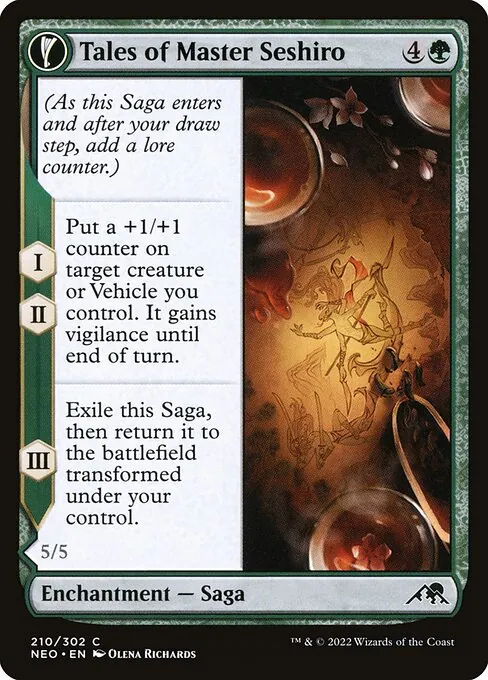 Tales of Master Seshiro // Seshiro's Living Legacy 210/302