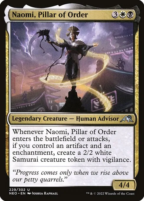 Naomi, Pillar of Order 229/302