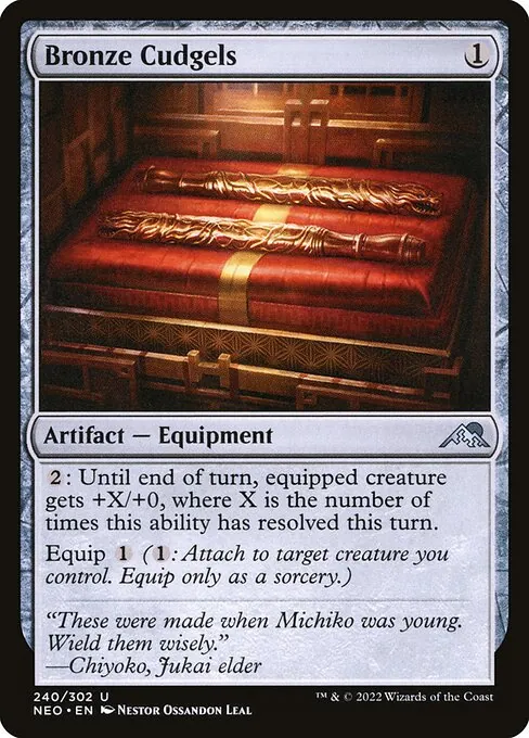 Bronze Cudgels 240/302