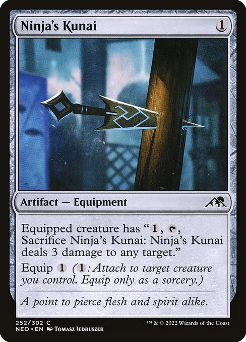 Ninja's Kunai 252/302