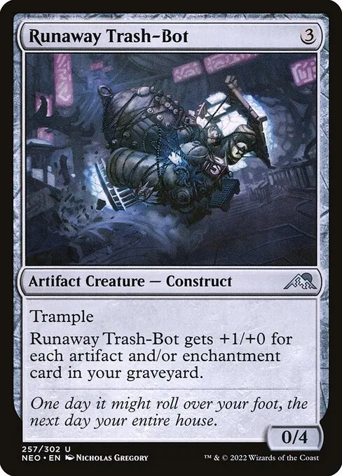 Runaway Trash-Bot 257/302