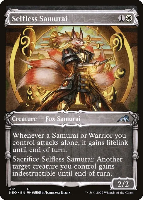 Selfless Samurai 312/302