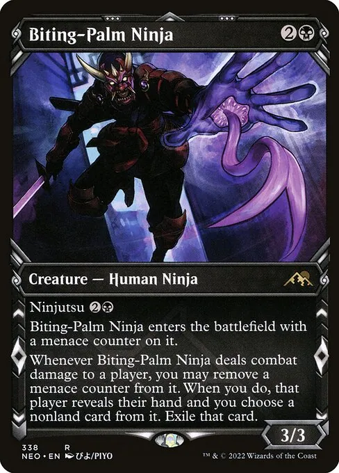 Biting-Palm Ninja 338/302