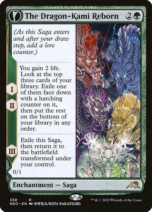The Dragon-Kami Reborn // Dragon-Kami's Egg 358/302