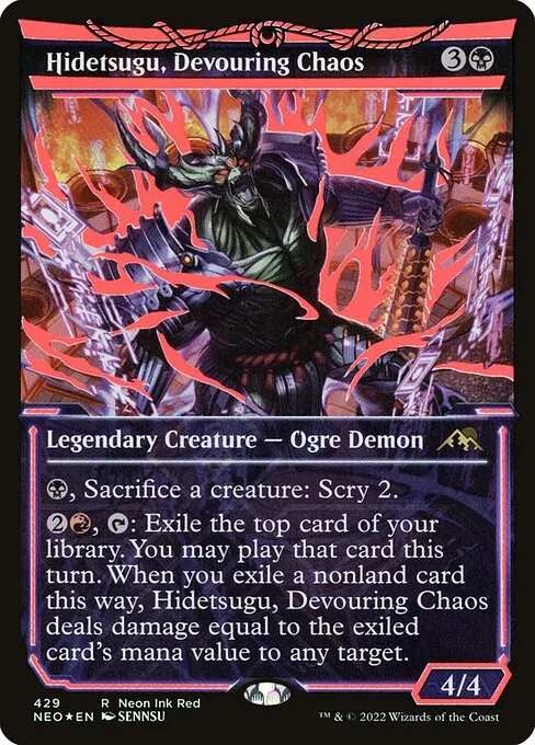 Hidetsugu, Devouring Chaos 429/302