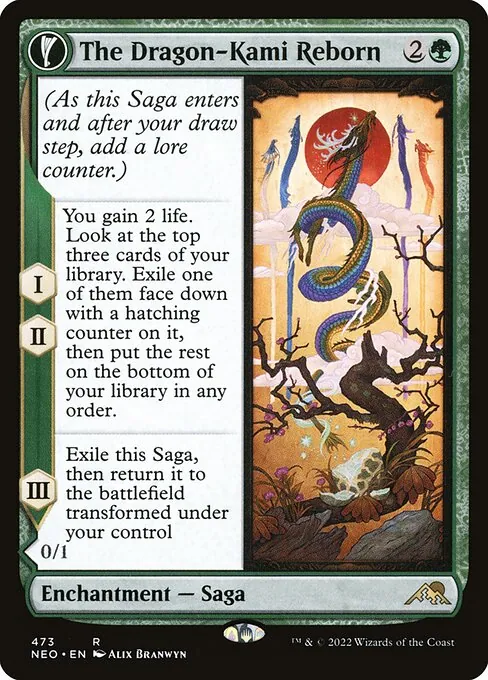 The Dragon-Kami Reborn // Dragon-Kami's Egg 473/302