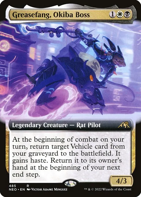 Greasefang, Okiba Boss 485/302