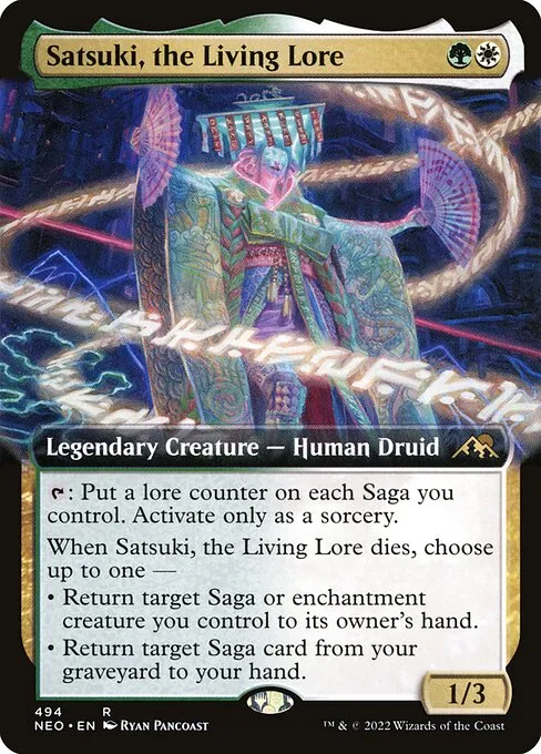 Satsuki, the Living Lore 494/302