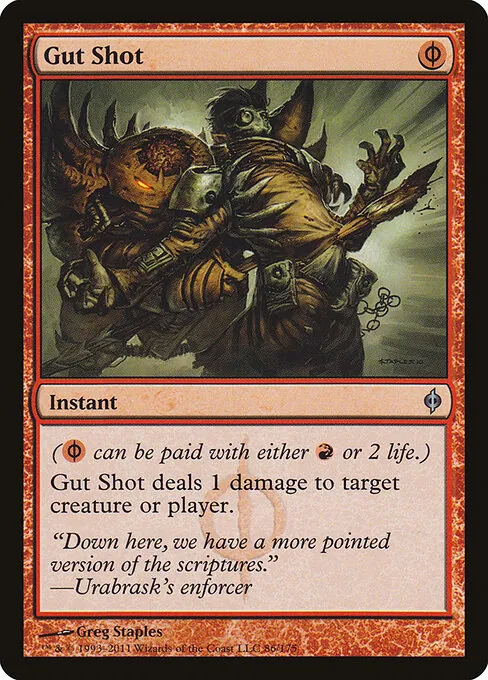 Gut Shot 086/175
