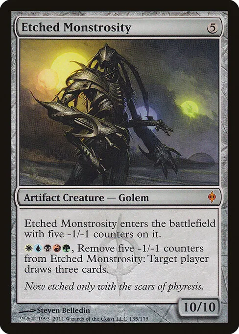Etched Monstrosity 135/175