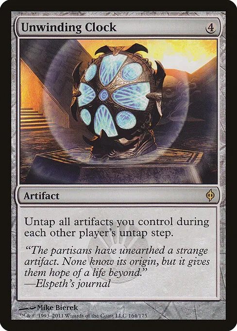 Unwinding Clock 164/175
