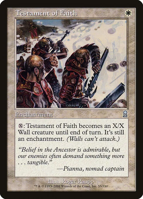 Testament of Faith 055/350