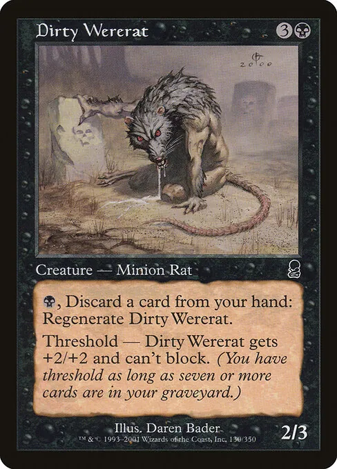 Dirty Wererat 130/350