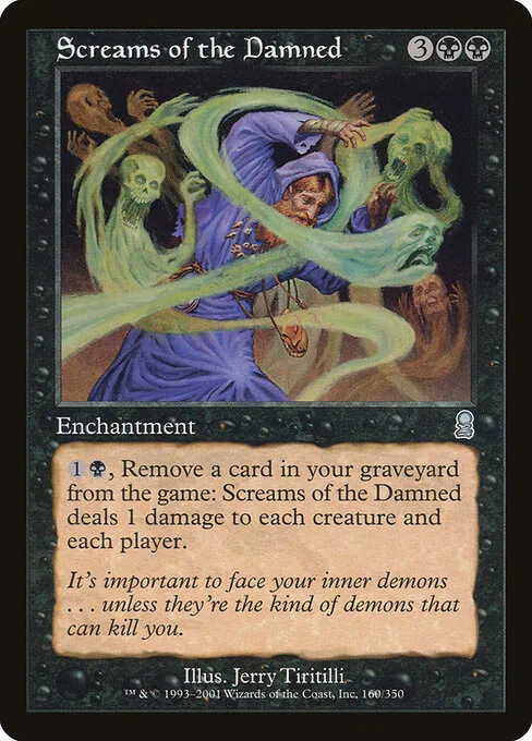 Screams of the Damned 160/350