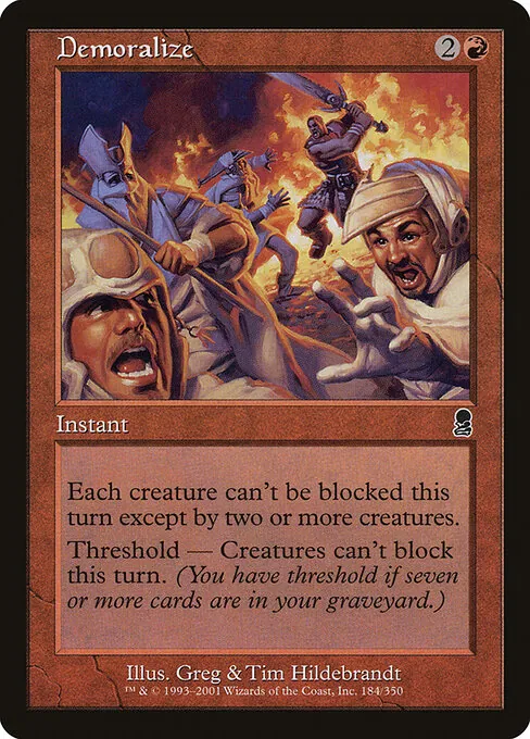 Demoralize 184/350