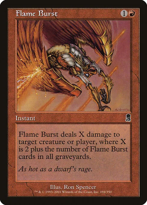 Flame Burst 194/350