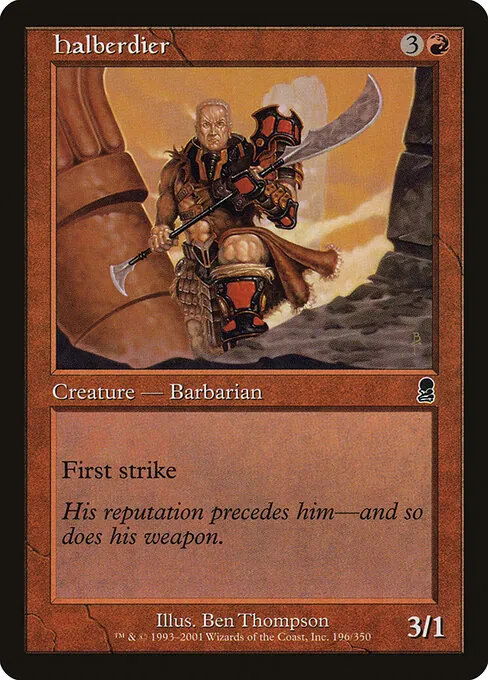 Halberdier 196/350