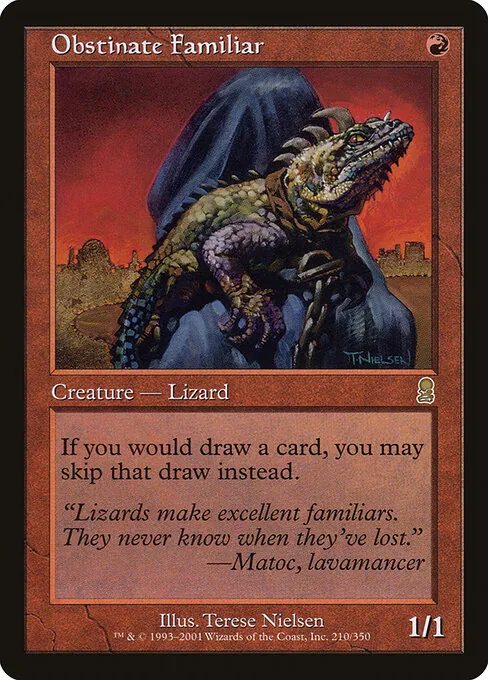 Obstinate Familiar 210/350