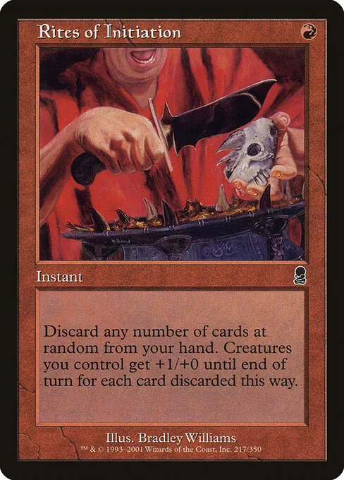 Rites of Initiation 217/350