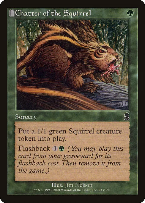 Chatter of the Squirrel 233/350