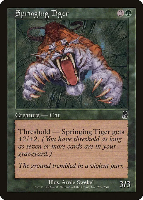 Springing Tiger 272/350