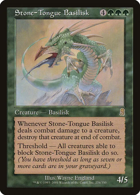 Stone-Tongue Basilisk 276/350