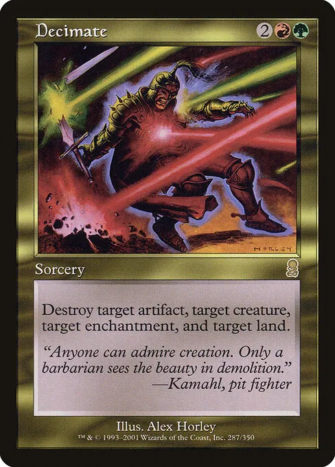 Decimate 287/350