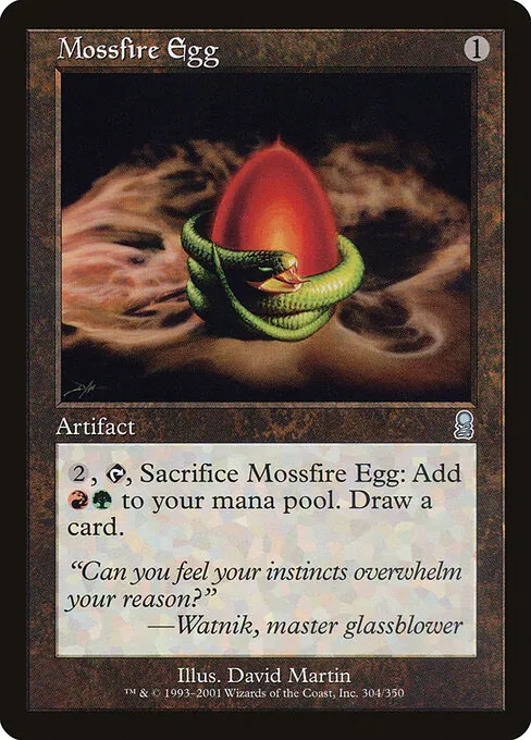 Mossfire Egg 304/350