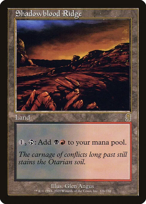 Shadowblood Ridge 326/350