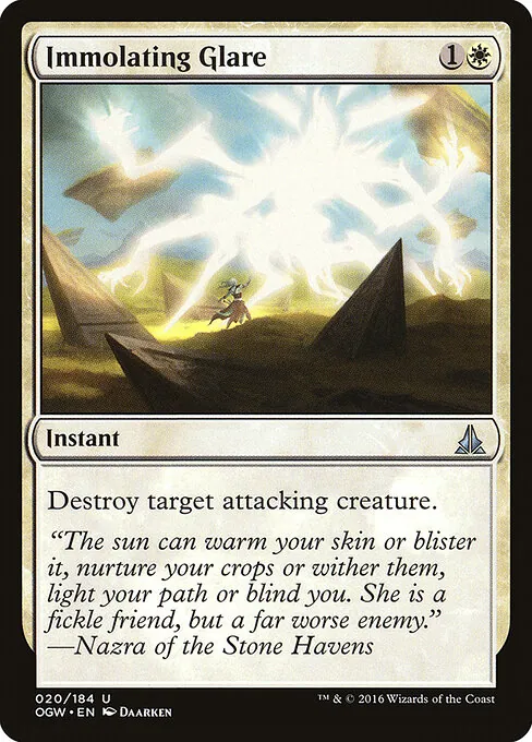 Immolating Glare 020/184