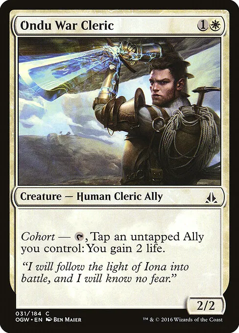 Ondu War Cleric 031/184