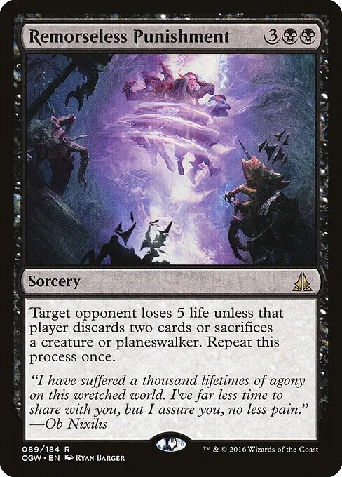 Remorseless Punishment 089/184