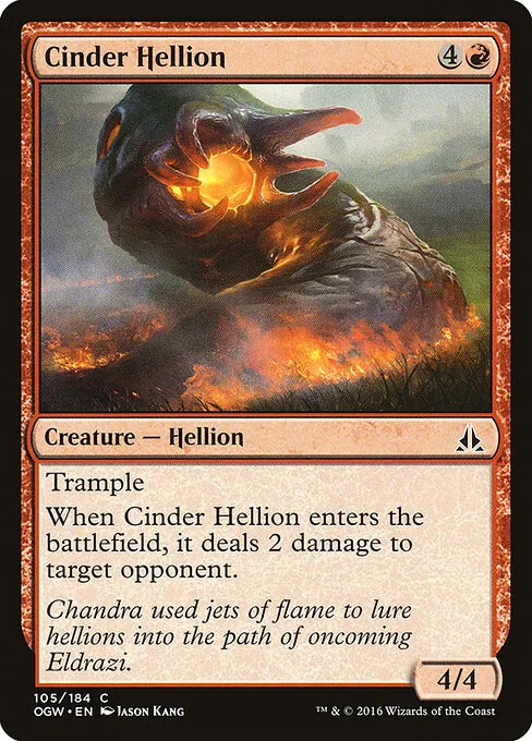 Cinder Hellion 105/184