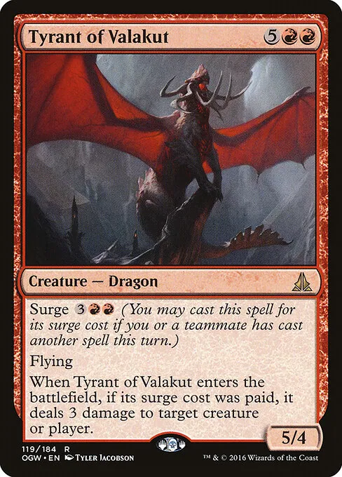 Tyrant of Valakut 119/184
